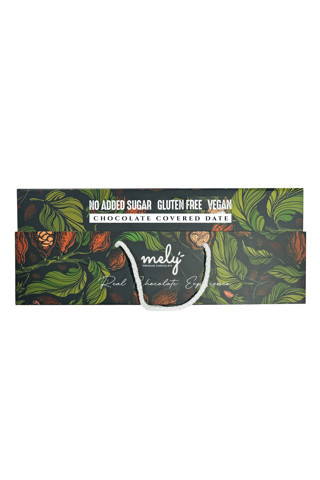 Mely Çikolata Kaplı Hurma - Vegan 250G Yeşil Kutu