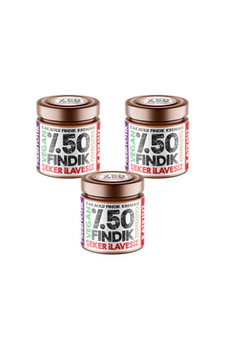Mely %50 Kakaolu Fındık Kreması 220 Gr X 3 Adet