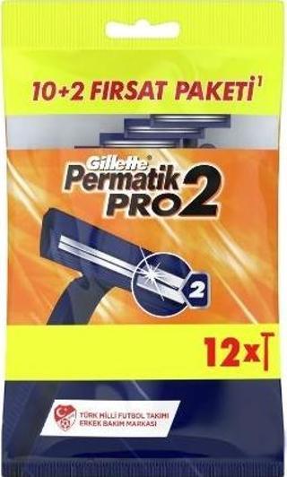 Gillette Permatik Pro-2 10'lu Poşet