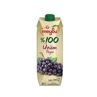 Meysu %100 Üzüm Meyve Suyu 1 Lt. (24'lü)