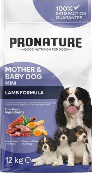 Pronature Mother & Baby Kuru Köpek Maması (Mini) Kuzu Etli 12 Kg