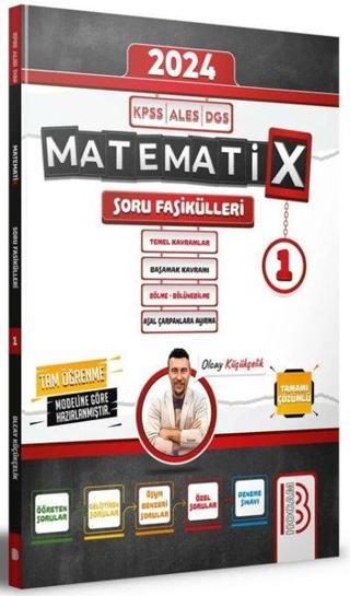 2024 KPSS ALES DGS Matematix Soru Fasikülleri - 1 - Olcay Küçükçelik - Benim Hocam Yayınları