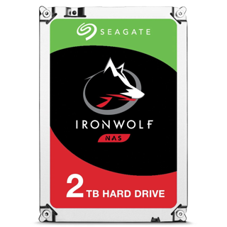 SEAGATE 3.5" 2TB Ironwolf ST2000VN004 SATA-3.0 5900RPM 64MB Harddisk