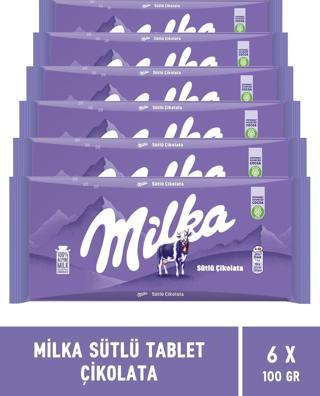 Sütlü Tablet Çikolata 80 gr 6 Adet