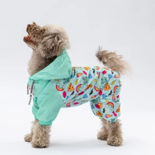 Pawstar Tokyo Polarlı Kedi Köpek Tulum Yağmurluk