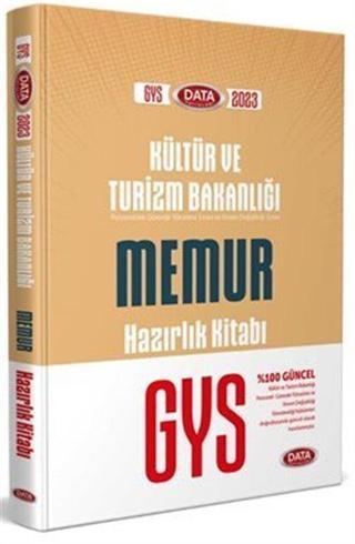 Kültür ve Turizm Bakanlığı GYS Memur Hazırlık Kitabı - Data Yayınları
