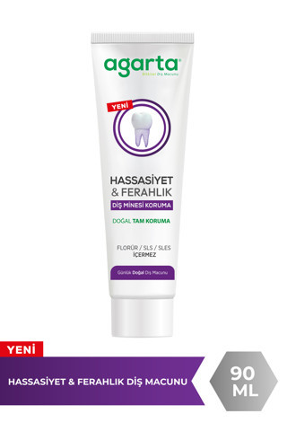Agarta Doğal Hassasiyet Ve Ferahlık Diş Macunu 90 Ml