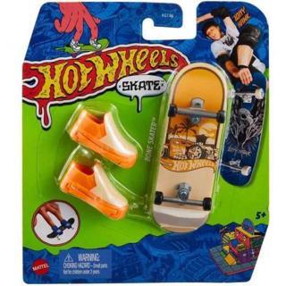 Hot Wheels Skate Parmak Kaykay ve Ayakkabı Paketleri HGT46
