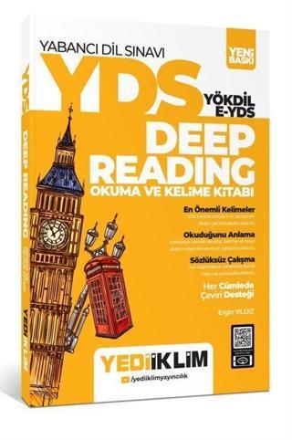 YDS - YÖKDİL Deep Reading Okuma ve Kelime Kitabı - Yediiklim Yayınları