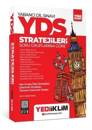 YDS - YÖKDİL Stratejileri Soru Gruplarına Göre Konu Anlatımlı Soru Bankası - Yediiklim Yayınları