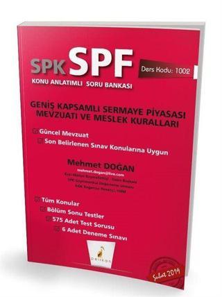 SPK - SPF Geniş Kapsamlı Sermaye Piyasası Mevzuatı ve Meslek Kuralları Konu Anlatımlı Soru Bankası 1002 - Pelikan Tıp Teknik Yayınları