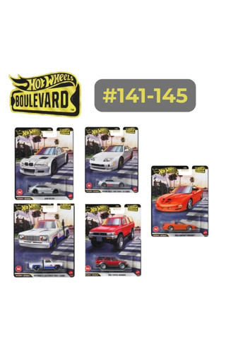 Hot Wheels Premium 1/64 Boulevard 2026 5li Set 141-145