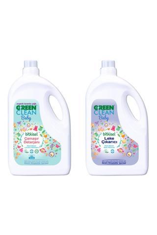 U Green Clean Bitkisel Baby Çamaşır Deterjanı 2750Ml Ve Baby Leke Çıkarıcı 2750Ml