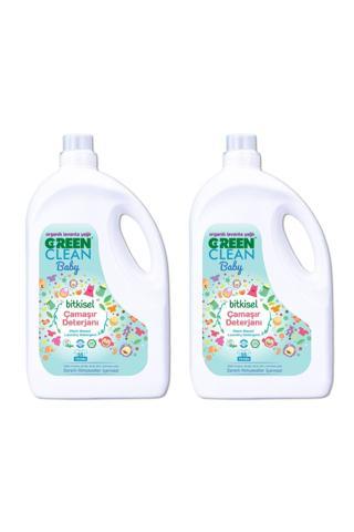 Green Clean Organik Lavanta Yağlı Baby Bitkisel Sıvı Çamaşır Deterjanı 2,75L 2'li