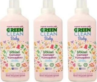 U Green Clean Organik Lavanta Yağlı Baby Çamaşır Yumuşatıcısı 1000 Ml 3'Lü Set