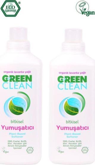 U Green Clean Organik Lavanta Yağlı Bitkisel Yumuşatıcı 1000 Ml - 2 Li Set
