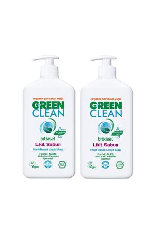 U Green Clean Organik Portakal Yağlı Bitkisel Likit El Sabunu 500 Ml 2'Li