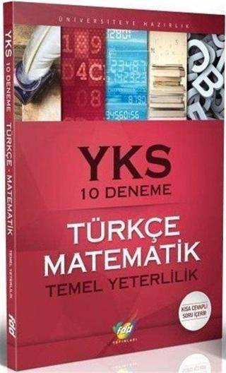 YKS 1. Oturum Türkçe Matematik 10 Deneme - FDD Yayınları