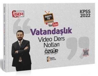 2022 KPSS İsem TV Genel Kültür Vatandaşlık Video Ders Notu - İsem Kitap
