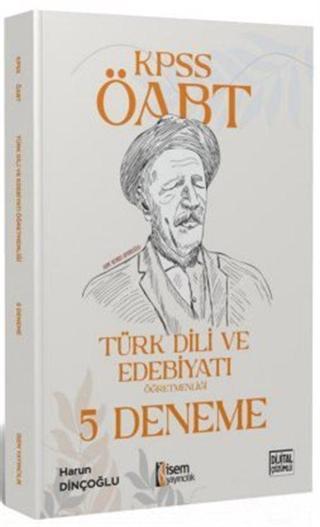 2023 KPSS ÖABT Türk Dili Ve Edebiyatı Öğretmenliği 5 Deneme - İsem Kitap