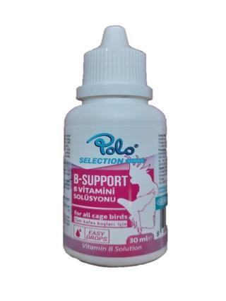Polo B-Support 30ml (B Vitamini Solüsyonu) Kuş Vitamini 30ml