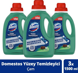 Domestos Yüzey Temizleyici Çam 3 x 1500 ML