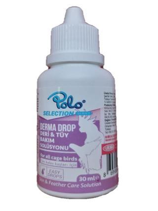 Polo Derma Drop (Deri & Tüy Bakım Solüsyonu) Kuş Vitamini 30ml