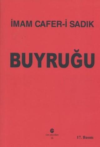 İmam Cafer-i Sadık Buyruğu - Can Yayınları (Ali Adil Atalay)