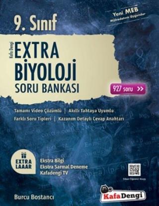 Kafa Dengi Yayınları 9. Sınıf Biyoloji Extra Soru Bankası - Kafa Dengi
