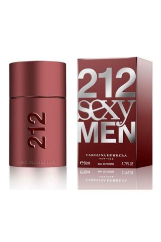 Carolina Herrera 212 Sexy Men Edt 50 Ml Erkek Parfüm  8411061602539