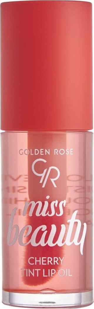 Golden Rose Miss Beauty Tint Lip Oil No: 02 Cherry - Dudak Yağı