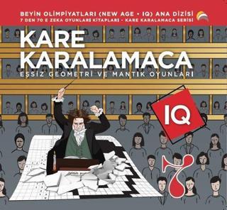 Kare Karalamaca 7 - 7'den 70'e Zeka Oyunları Kitapları Eşsiz Geometri ve Mantık Oyunları - Ahmet Karacam - Ekinoks