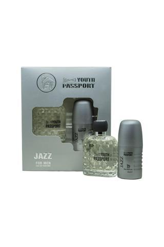 Youth Passport Jazz Edp 100 Ml + Deodorant Roll-On 60 Ml Erkek Parfüm Seti