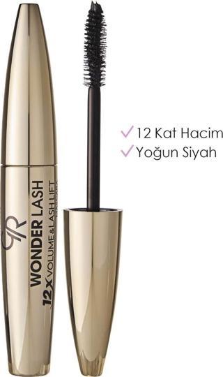 Golden Rose Wonder Lash Mascara - Black-Hacim Veren Maskara