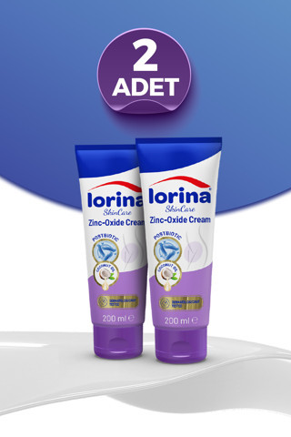 Lorina Skin Care Çinko Oksitli bariyer kremi 200 ML 2 Adet