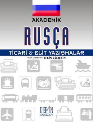 Akademik Rusça Ticari ve Elit Yazışmaları - Tekin Gültekin - Derin Yayınları