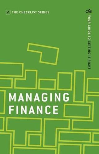 Managing Finance: Your guide to getting it right - Books CMI - Profile Books