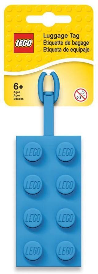 LEGO Gear 5005543 2x4 Blue Luggage Tag