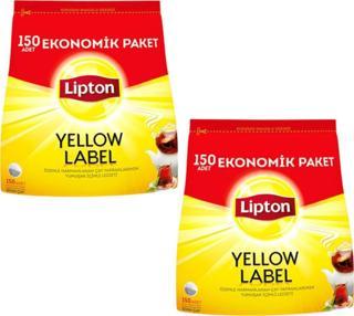 Lipton Yellow Label Demlik Poşet Çay 150 Li 480 Gr X 2 Paket