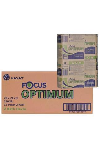 Focus Optimum Z Katlı Havlu 20X21 Cm 150'Li