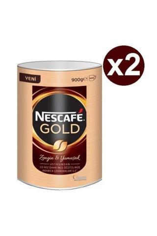 Nescafe Gold Hazır Kahve 900 Gr Teneke X 2 Adet