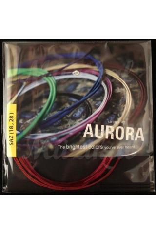 Aurora Kırmızı Bağlama Teli 0,18