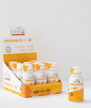 Bee'o Çinko D3+c Vitamini Shot Propolis 12'li Kutu