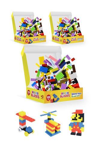 P Parti Oyunevi Funny Blocks Mini 300 Parça Eğlenceli Bloklar