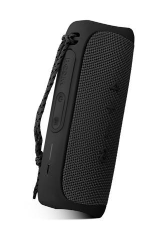 Boom Siyah Taşınabilir Ses Bombası Kablosuz Bluetooth Hoparlör Speaker Yüksek Ses Çoklu Bağlantı
