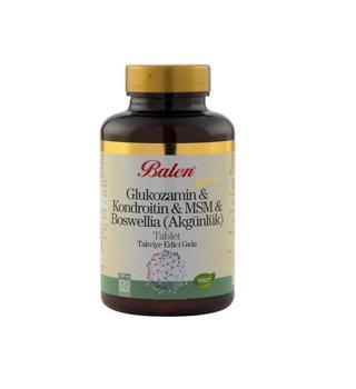 Balen Glukozamin & Kondroitin & MSM & Boswellia (Akgünlük) 1200 mg 120 Tablet