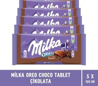 Milka Tablet Oreo Choco 100 gr 5'li Set