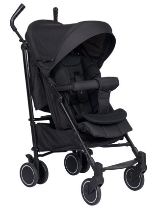 Baby Force Polo20 Lüks Baston Bebek Arabası - Siyah Standart