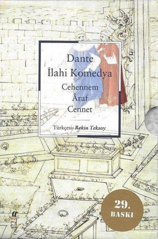 İlahi Komedya - Cehennem Araf Cennet (3 Cilt Takım) - Dante Alighieri - Oğlak Yayıncılık