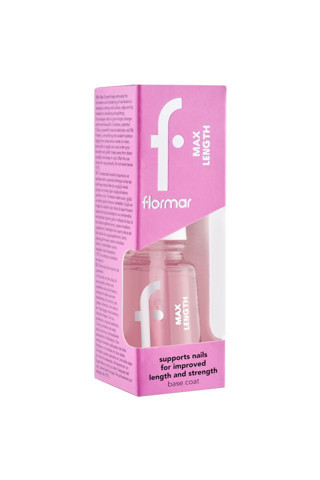 Flormar Max Lenght Base Coat - Güçlendirici Etkili Tırnak Cilası 11ml